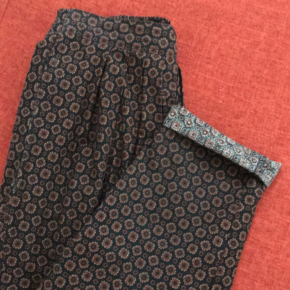 Vintage high waisted tapered pants